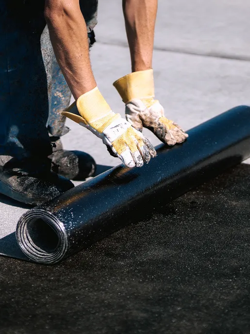 pose d'étanchéité du bâtiment à Eaubonne près d'Argenteuil dans le Val d'Oise 95